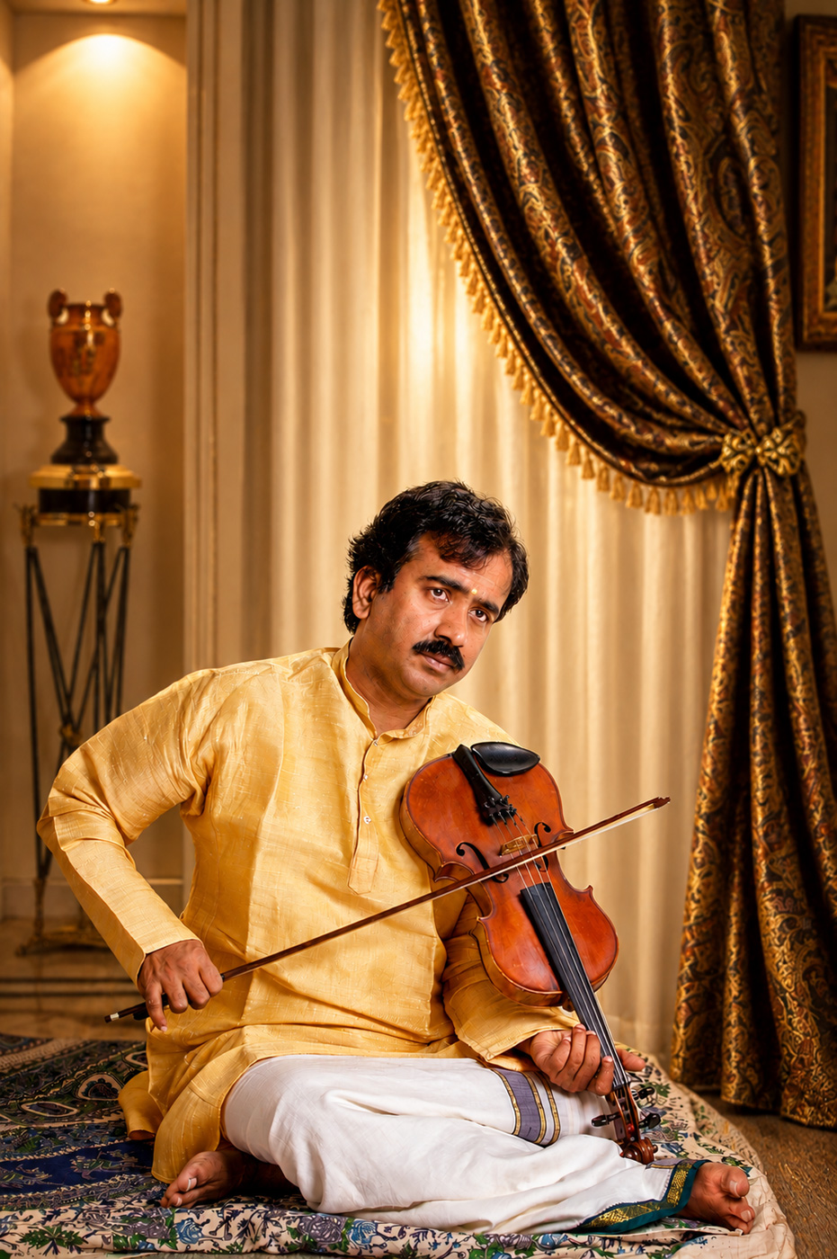 Carnatic violin maestro Lalgudi G.J.R.Krishnan