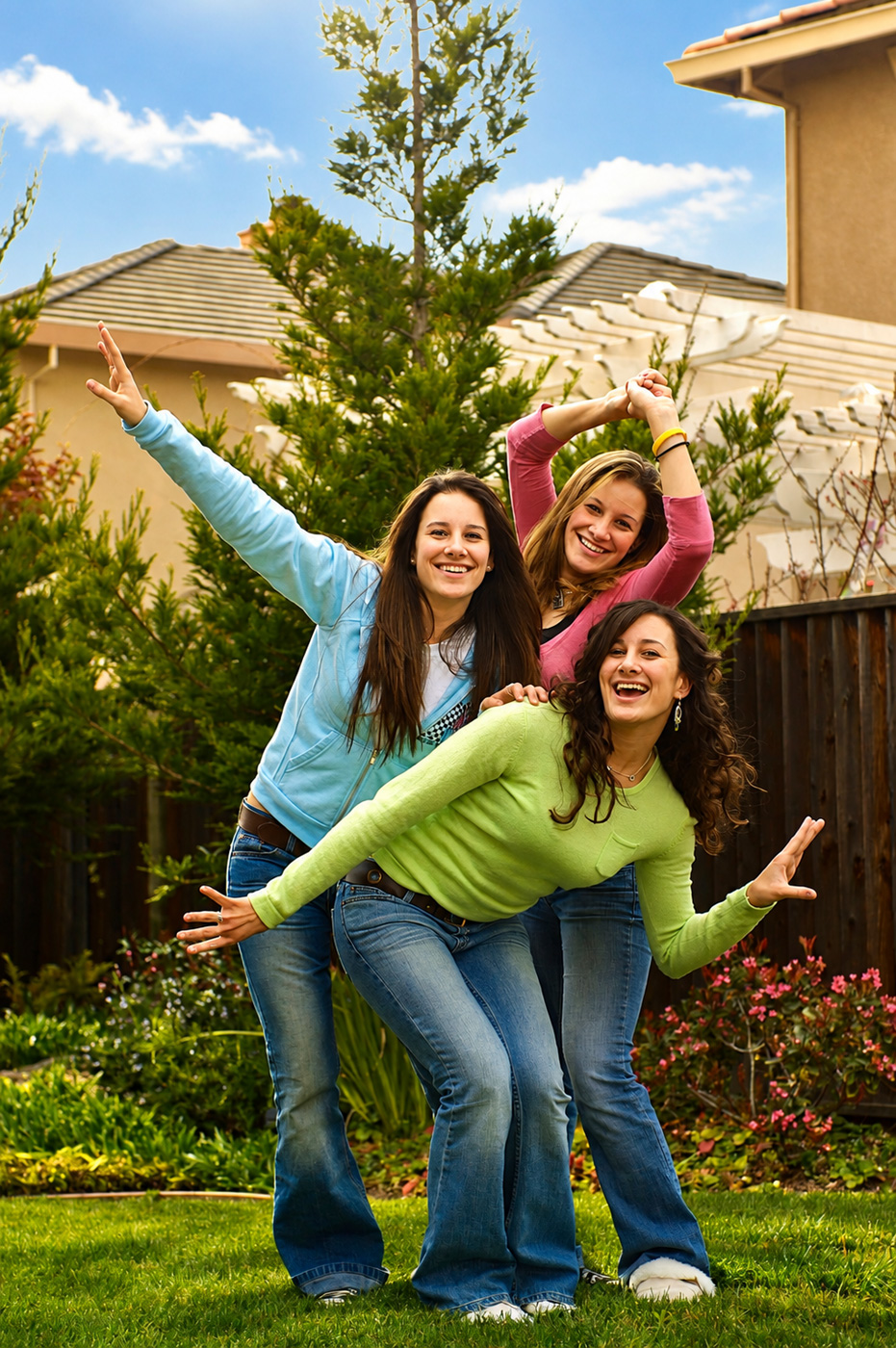 Triplets : Magazine article art