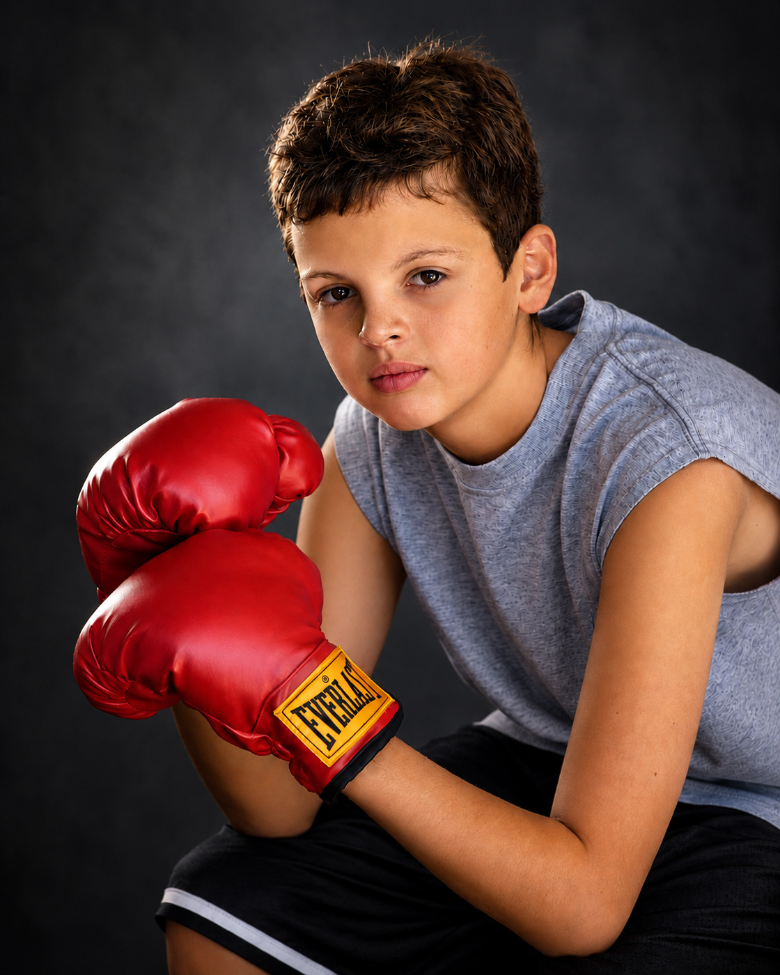 Young fiction-writer Douglas Lopez : Magazine article art
