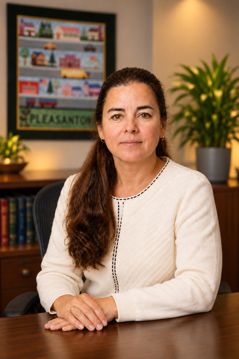 Jennifer Hosterman, Mayor of Pleasanton, CA.